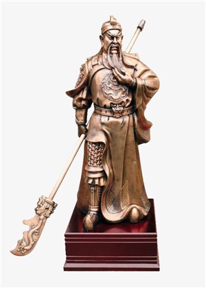 辦公室風水擺件-關(guān)公擺件 你的辦公室里擺了嗎？
