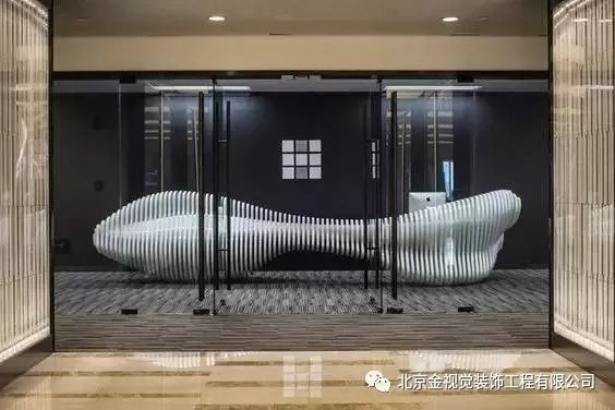 辦公室前臺要這樣設計才亮眼